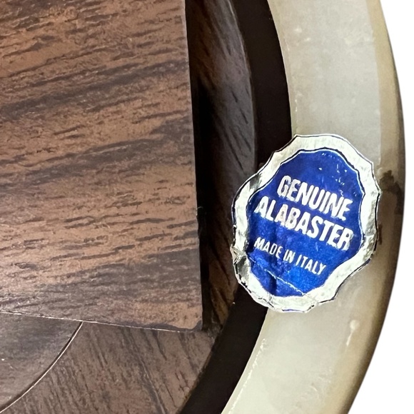 Vintage Alabaster Marble Photo Frame by Scaglione, 1970s - Picture 7 of 7